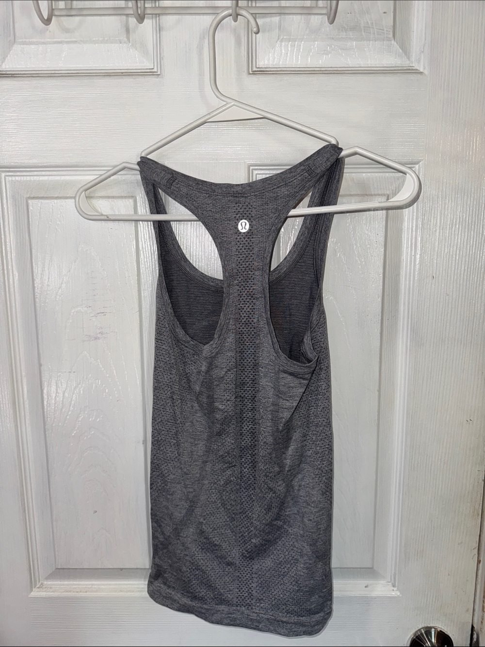lululemon athletica Charcoal Gray Racerback Tank